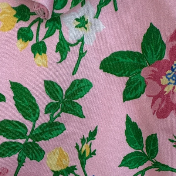 Janie And Jack Floral Ruffle Swimsuit - Picture 3 of 8